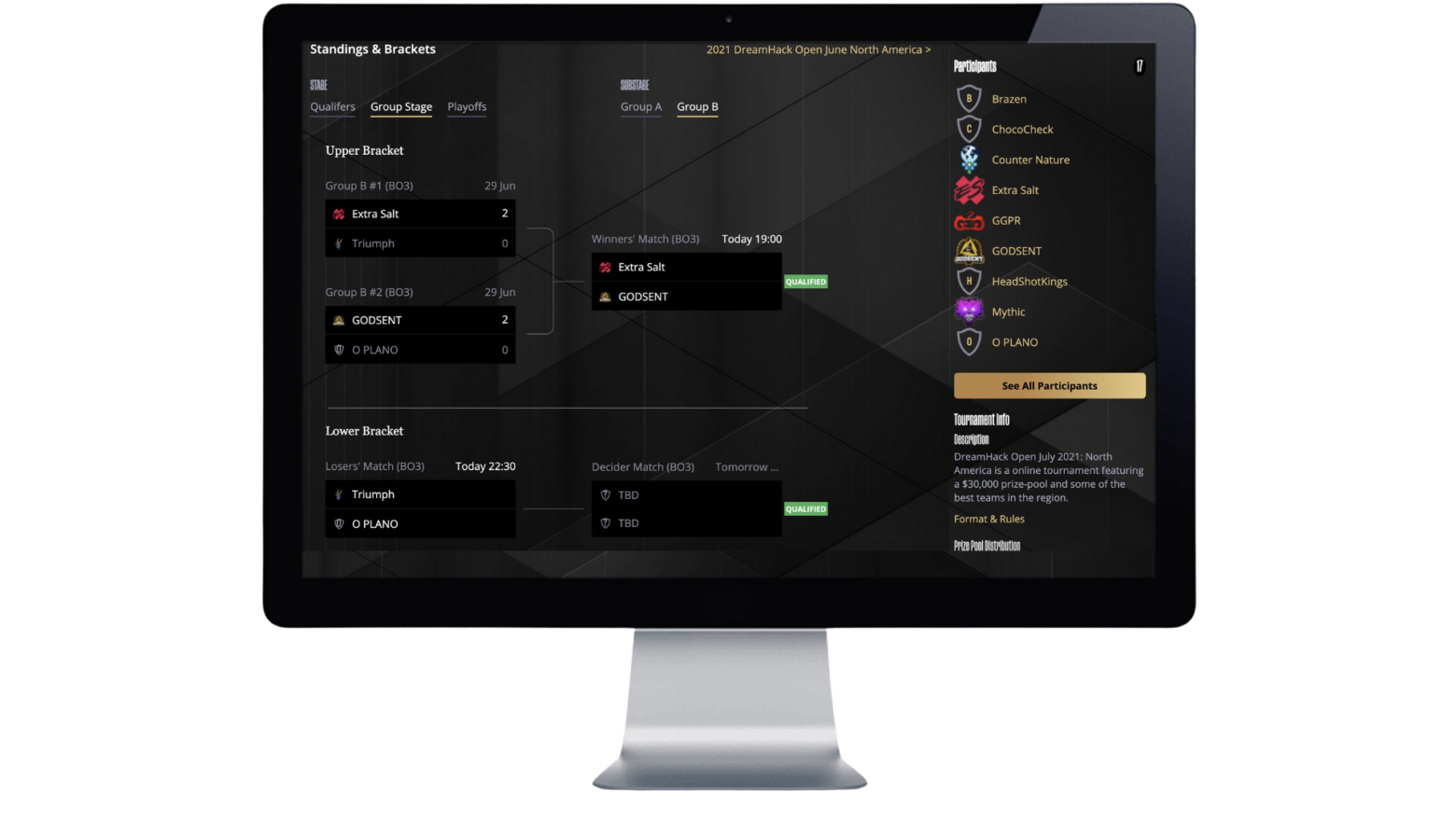 Upcomed dashboard