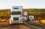 cargo trucks on the american road