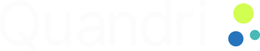 quandri logo white