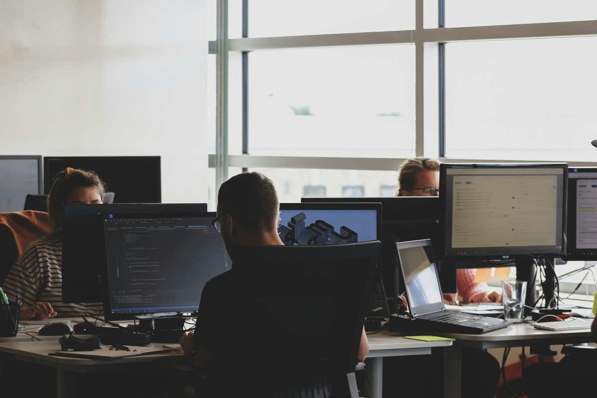 developers at the office