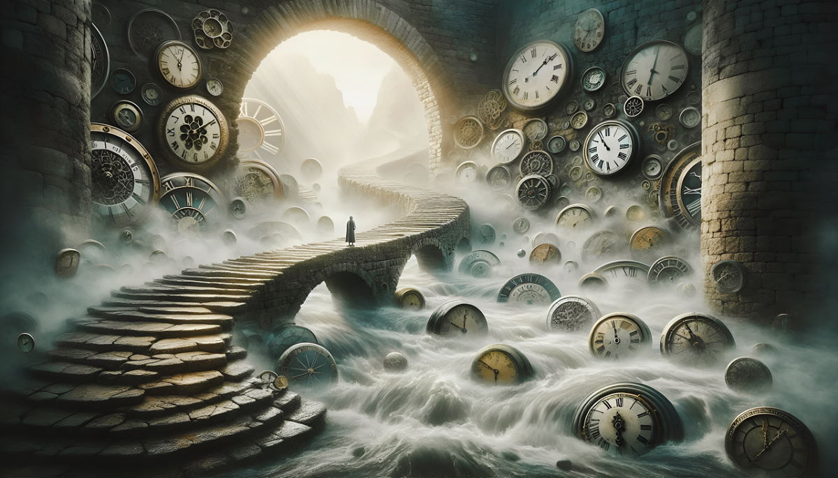 clocks in the water